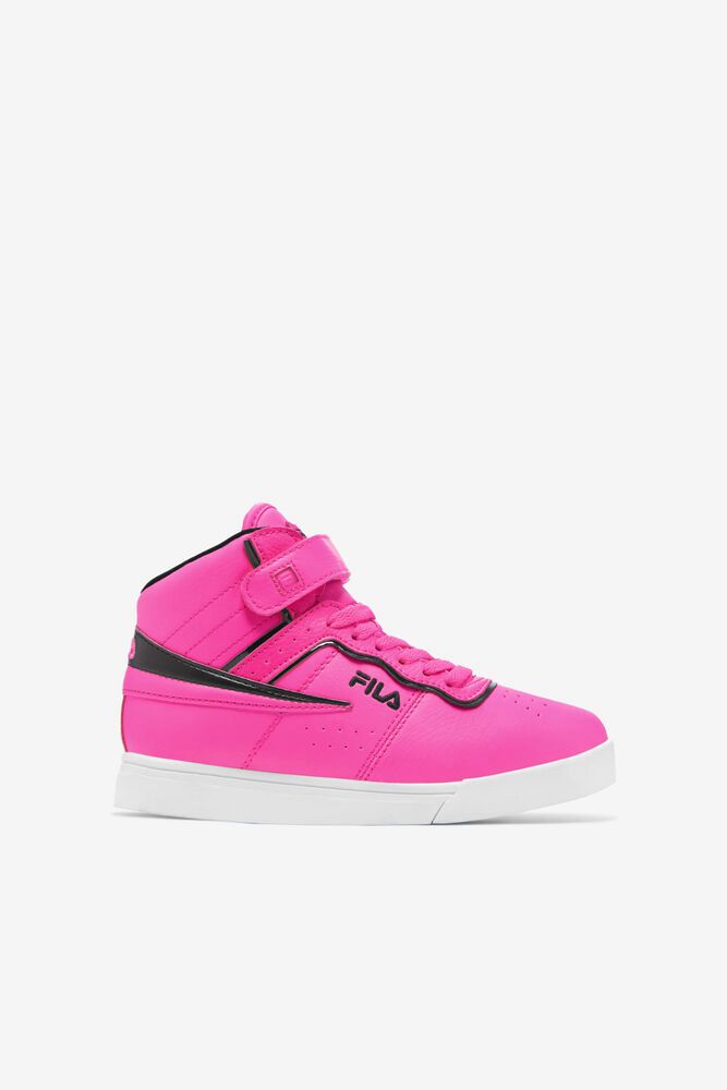 Fila Trainers Kids Pink Vulc 13 Top Block - Ireland 93078-DTBA